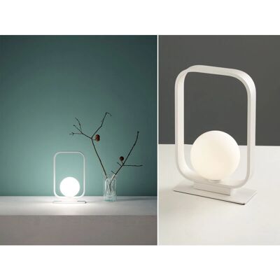 Fan Europe Roxy Tischglobelampe Weiß G9 - Tischlampe Fan Europe Roxy Tischglobelampe Weiß G9 - Tischlampe