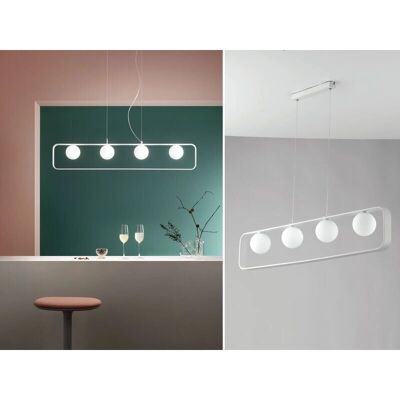 Fan Europe Roxy Weiße G9 Pendelleuchte - Deckenlampe Fan Europe Roxy Weiße G9 Pendelleuchte - Deckenlampe