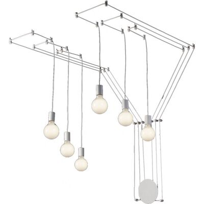 Fan Europe HABITAT 6 Light Cluster Pendant Ceiling Light - Ceiling Light Fan Europe HABITAT 6 Light Cluster Pendant Ceiling Light - Ceiling Light