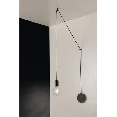 Fan Europe HABITAT Suspension - Noir - 500cm - Plafonnier - Publicité Fan Europe HABITAT Suspension - Noir - 500cm - Plafonnier - Publicité