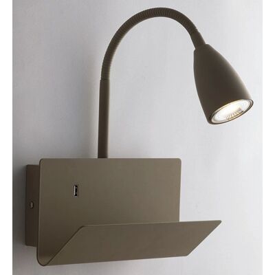 Fan Europe Gulp Flexibler Arm Wandleuchte Regal - Lesen Fan Europe Gulp Flexibler Arm Wandleuchte Regal - Lesen