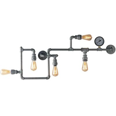 Fan Europe Lighting Amarcord Zinc Ceiling Lamp - 5 Bulbs Fan Europe Lighting Amarcord Zinc Ceiling Lamp - 5 Bulbs