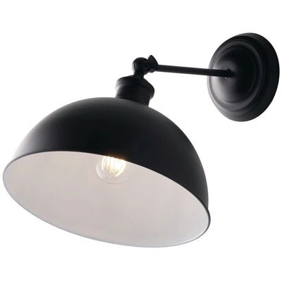Fan Europe Lighting Charleston - Applique da parete - Nero Bianco - E27 Fan Europe Lighting Charleston - Applique da parete - Nero Bianco - E27