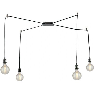 Fan Europe GROOVE 4 Light Pendant - Ceiling Light Copper Fan Europe GROOVE 4 Light Pendant - Ceiling Light Copper