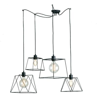 Fan Europe BROOKLYN 4 Light Pendant Ceiling Light - Ceiling Light Fan Europe BROOKLYN 4 Light Pendant Ceiling Light - Ceiling Light