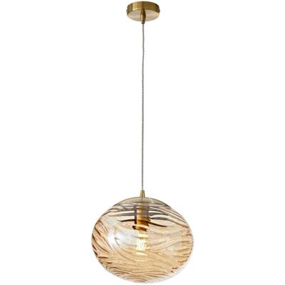 Fan Europe Nereide Champagne Globe Ceiling Pendant - Ceiling Pendant Fan Europe Nereide Champagne Globe Ceiling Pendant - Ceiling Pendant