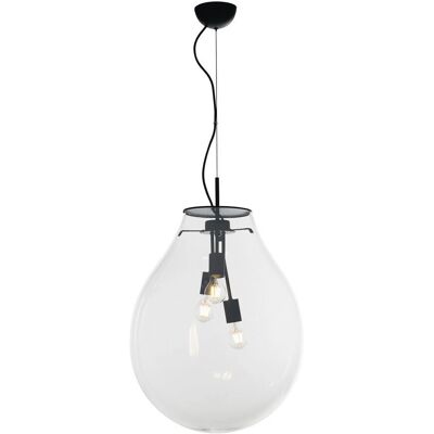Fan Europe AZUMA 3 Light Pendant Ceiling Light Transparent - Pendant Ceiling Light Fan Europe AZUMA 3 Light Pendant Ceiling Light Transparent - Pendant Ceiling Light