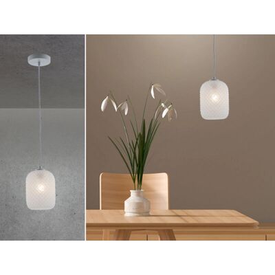 Fan Europe Ashford Weiße Glaskuppel Pendelleuchte Fan Europe Ashford Weiße Glaskuppel Pendelleuchte