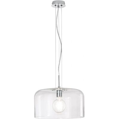 Fan Europe Lighting Gibus Ceiling Pendant - Glass Dome, Clear - Ceiling Pendant Fan Europe Lighting Gibus Ceiling Pendant - Glass Dome, Clear - Ceiling Pendant