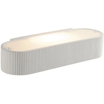Fan Europe Lighting Gatsby - Luz de Pared Pintable - Blanco - E14 - Aplique Fan Europe Lighting Gatsby - Luz de Pared Pintable - Blanco - E14 - Aplique