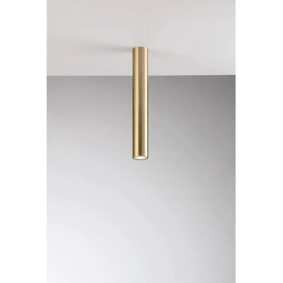 Luce Ambiente Plafoniera Cilindrica Oro - Illuminazione da Soffitto Luce Ambiente Plafoniera Cilindrica Oro - Illuminazione da Soffitto