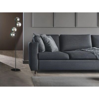 Luce Ambiente e Design HONEY Lampada da terra in metallo nero - Lampada da terra Luce Ambiente e Design HONEY Lampada da terra in metallo nero - Lampada da terra