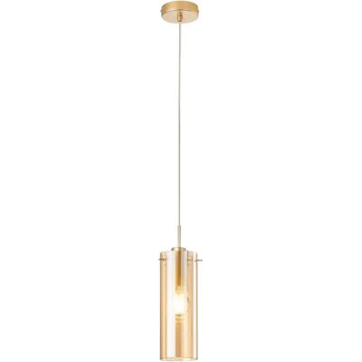 Luce Ambiente e Design Sospensione Dorata - Lampada da Soffitto Moderna Luce Ambiente e Design Sospensione Dorata - Lampada da Soffitto Moderna