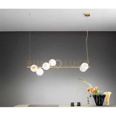 Luce Ambiente e Design Enoire Oro Sospensione - Lampada a Soffitto Luce Ambiente e Design Enoire Oro Sospensione - Lampada a Soffitto