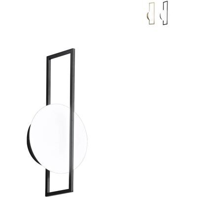 LUCE AMBIENTE E DESIGN - Fobos - Negro - Metal - Wall lamp LUCE AMBIENTE E DESIGN - Fobos - Negro - Metal - Wall lamp