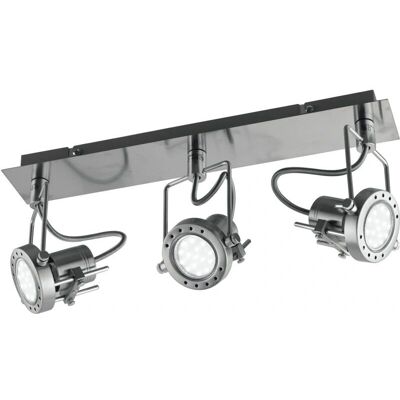 Fan Europe Lighting SPOT LED 4 Light Cluster Nichel - Faretti Fan Europe Lighting SPOT LED 4 Light Cluster Nichel - Faretti