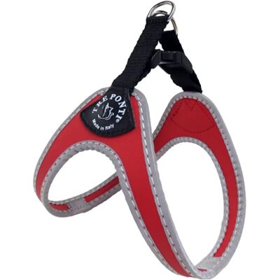 Harnais Reflectant Rouge Tre Ponti - Harnais pour chiens - Publicité Harnais Reflectant Rouge Tre Ponti - Harnais pour chiens - Publicité
