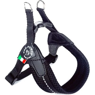 Harnais pour chiens Tre Ponti - Réglable en mesh, noir - Harnais pour chiens - Publicité Harnais pour chiens Tre Ponti - Réglable en mesh, noir - Harnais pour chiens - Publicité