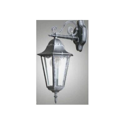 Fan Europe FIRENZE Applique da esterno - Nero Argento IP44 28.6x50.5cm Fan Europe FIRENZE Applique da esterno - Nero Argento IP44 28.6x50.5cm