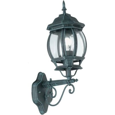 Fan Europe SANTIAGO Outdoor Wall Lanterns - IP44, Aluminum, E27 Fan Europe SANTIAGO Outdoor Wall Lanterns - IP44, Aluminum, E27