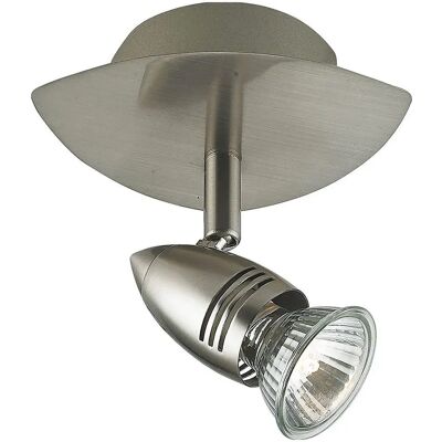 Fan Europe Lighting SPOT LED Spotlight Regolabile Nickel - 400lm 2700K Fan Europe Lighting SPOT LED Spotlight Regolabile Nickel - 400lm 2700K