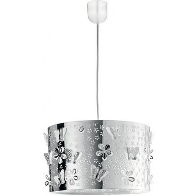 Fan Europe Lighting Papillon Chrome Suspension Luminaire - Éclairage - Publicité Fan Europe Lighting Papillon Chrome Suspension Luminaire - Éclairage - Publicité