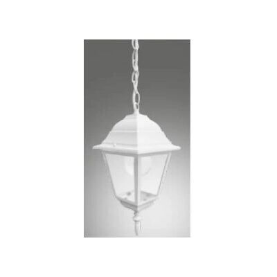 Fan Europe ROMA Lampada Sospensione Esterna Bianca - Illuminazione Esterna - E27 60W Alogena Fan Europe ROMA Lampada Sospensione Esterna Bianca - Illuminazione Esterna - E27 60W Alogena