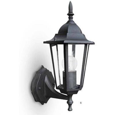Fan Europe MILANO Lampada da Parete Esterna - Nero, IP44, 20.8x36x17cm Fan Europe MILANO Lampada da Parete Esterna - Nero, IP44, 20.8x36x17cm