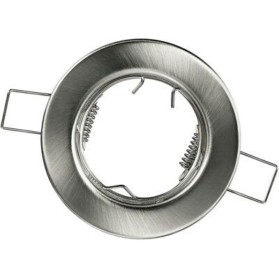 Intec Faretto Incasso Tondo Nickel - Accessorio di Illuminazione Intec Faretto Incasso Tondo Nickel - Accessorio di Illuminazione