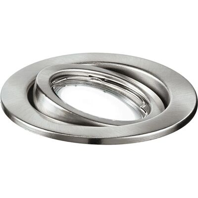 Downlight incasso regolabile in nichel - Accessorio di illuminazione Downlight incasso regolabile in nichel - Accessorio di illuminazione