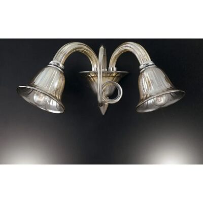 Fan Europe Lighting POSEIDON 2 Light Wall Light Champagne - Wall Light Fan Europe Lighting POSEIDON 2 Light Wall Light Champagne - Wall Light