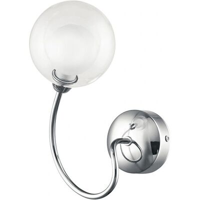 Fan Europe Lighting I-BLOG Wall Lamp with Glass Shades Chrome - Wall Light Fan Europe Lighting I-BLOG Wall Lamp with Glass Shades Chrome - Wall Light