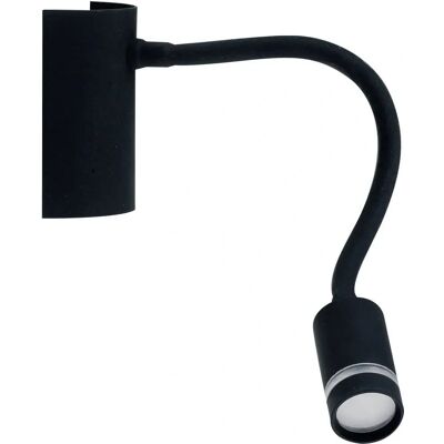 Fan Europe KEPLER Reading Light Black - 100lm 3000K - Indoor Fan Europe KEPLER Reading Light Black - 100lm 3000K - Indoor