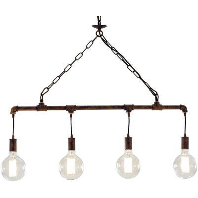 Fan Europe Lighting AMARCORD Industrial 4 Light Pendant - Pendant Ceiling Light Fan Europe Lighting AMARCORD Industrial 4 Light Pendant - Pendant Ceiling Light