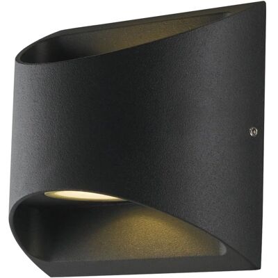Fan Europe VEYRON Luce LED esterna su giù nero - Luce LED esterna Fan Europe VEYRON Luce LED esterna su giù nero - Luce LED esterna