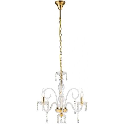 Fan Europe MONALISA 3 Light Chandeliers Gold - Chandeliers Fan Europe MONALISA 3 Light Chandeliers Gold - Chandeliers
