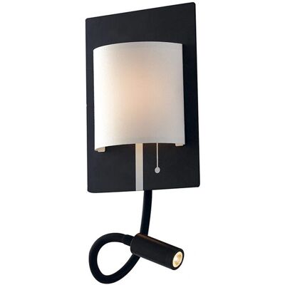 Fan Europe POP LED 2 Light Black White Reading Light - Lighting Fan Europe POP LED 2 Light Black White Reading Light - Lighting