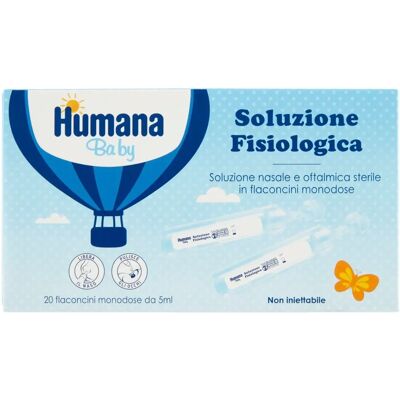 Humana Soluzione Fisiologica Monodose - Igiene Nasale e Oculare Humana Soluzione Fisiologica Monodose - Igiene Nasale e Oculare