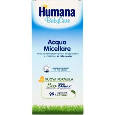 Humana Italia Humana Baby Care Acqua Micellare - Detergente Viso Humana Italia Humana Baby Care Acqua Micellare - Detergente Viso
