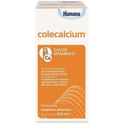 Humana Italia 250ml Integratore Calcio e Vitamina D - Salute Ossea e Dentale Humana Italia 250ml Integratore Calcio e Vitamina D - Salute Ossea e Dentale