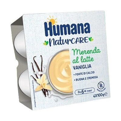 Humana Merenda Bebè Vaniglia - Merenda per bambini - Merenda per bambini Humana Merenda Bebè Vaniglia - Merenda per bambini - Merenda per bambini