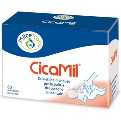 Humana Italia Spa Cicamil Salviette - Igiene del Cordone Ombelicale - 30 pezzi Humana Italia Spa Cicamil Salviette - Igiene del Cordone Ombelicale - 30 pezzi