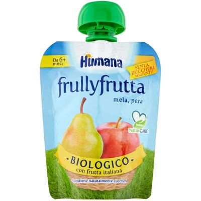 Purea di frutta biologica Mela Banana - Humana Purea di frutta biologica Mela Banana - Humana