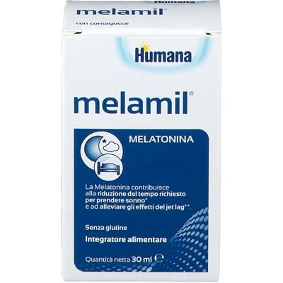 Humana Melamil Melatonin Ergänzung für Schlaf - 30ml Humana Melamil Melatonin Ergänzung für Schlaf - 30ml