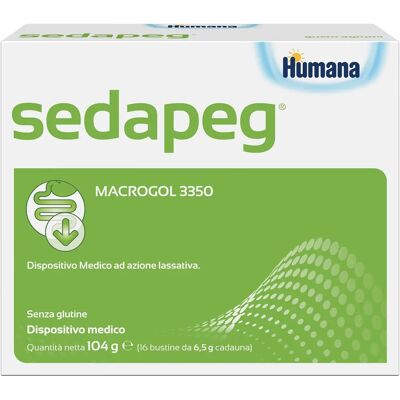 Humana Italia Spa Sedapeg Integratore per Bambini - Constipazione Humana Italia Spa Sedapeg Integratore per Bambini - Constipazione