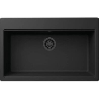 ELLECI - Time 130 G40 Nero - Granitek - Nero - Kitchen Sink ELLECI - Time 130 G40 Nero - Granitek - Nero - Kitchen Sink