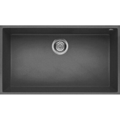 Évier sous plan Elleci Quadra 130 - Rectangulaire - Keratek Plus - Blanc - Évier de cuisine - Publicité Évier sous plan Elleci Quadra 130 - Rectangulaire - Keratek Plus - Blanc - Évier de cuisine - Publicité