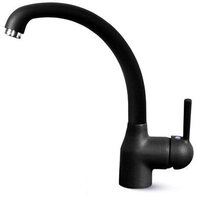 Elleci Classic Po Noir - Robinet de Cuisine à Bec Pivotant - Publicité Elleci Classic Po Noir - Robinet de Cuisine à Bec Pivotant - Publicité