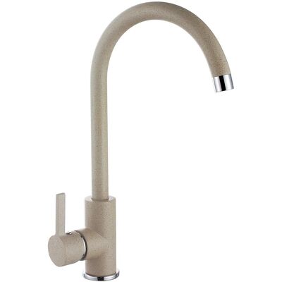 Grifo de Cocina Monoblock Elleci Avena - Alto, Latón, Modern Grifo de Cocina Monoblock Elleci Avena - Alto, Latón, Modern