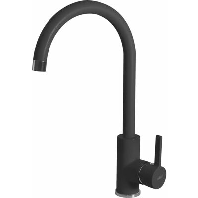 Grifo de cocina Elleci C01 - Caño alto, negro mate Grifo de cocina Elleci C01 - Caño alto, negro mate